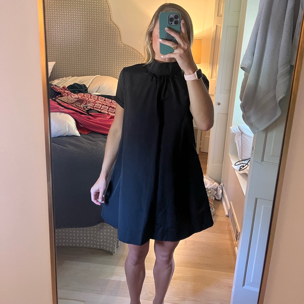 STAUD Black Mini Dress - M